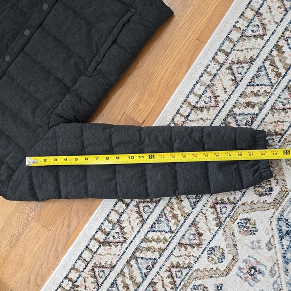 STYLUS BRAND MENS DARK GRAY HEATHER SNAP FRONT WINTER COAT SIZE MEDIUM - Picture 14 of 15